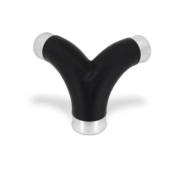 Mishimoto 2021+ Ford Bronco 2.7L High-Mount Intercooler Pipe Upgrade Kit - Wrinkle Black image 2