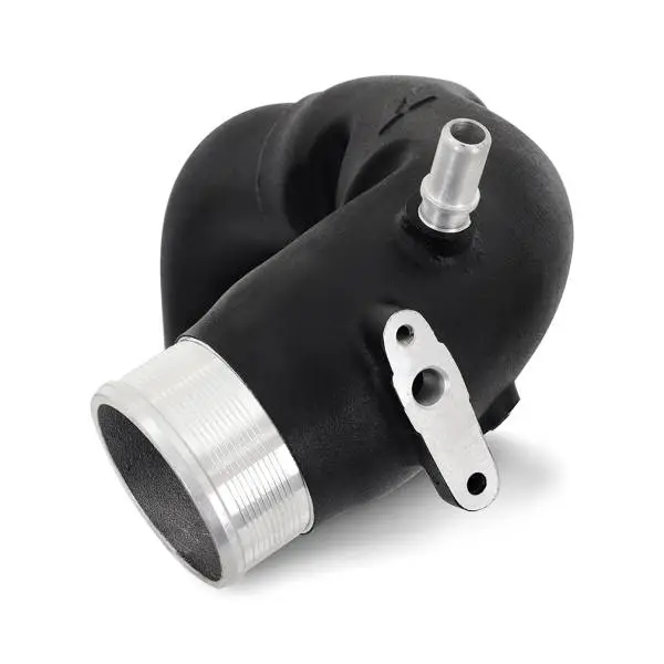 Mishimoto 2021+ Ford Bronco 2.7L High-Mount Intercooler Pipe Upgrade Kit - Wrinkle Black image 3