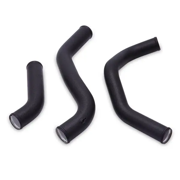 Mishimoto 11-14 Ford F-150 3.5L Ecoboost Hot-Side Intercooler Pipe Kit - Wrinkle Black image 2