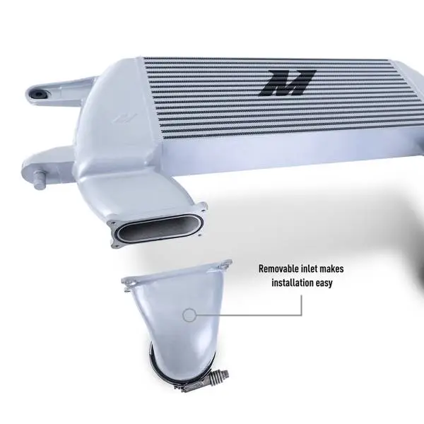 Mishimoto 21+ Ford Bronco 2.7L High Mount INT Kit BK Pipes SL Core image 7