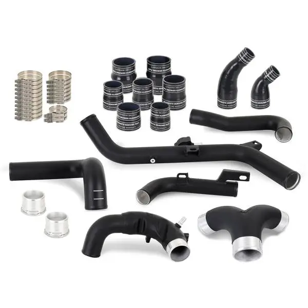 Mishimoto 21+ Bronco 2.7 Stock Location INT Kit MWBK Pipes BK Cooler image 5