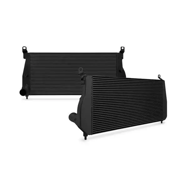 Mishimoto 02-04.5 Chevrolet 6.6L Duramax Intercooler Kit w/ Pipes (Black) image 2