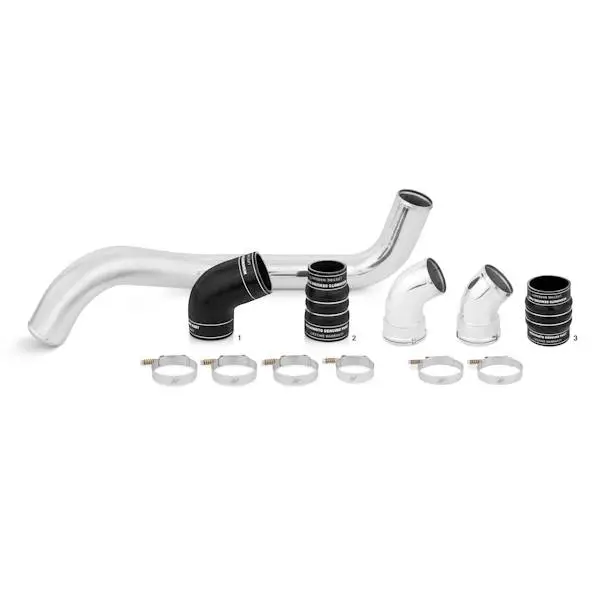 Mishimoto 06-10 Chevy 6.6L Duramax Intercooler Kit w/ Pipes (Silver) image 7