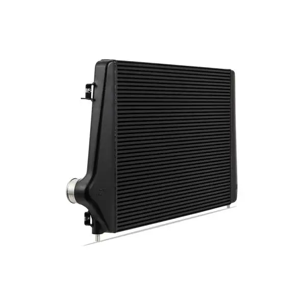 Mishimoto 17-19 GM L5P Duramax Intercooler Kit - Black w/ Polished Pipes image 4