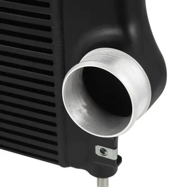 Mishimoto 17-19 GM L5P Duramax Intercooler Kit - Black w/ Polished Pipes image 6