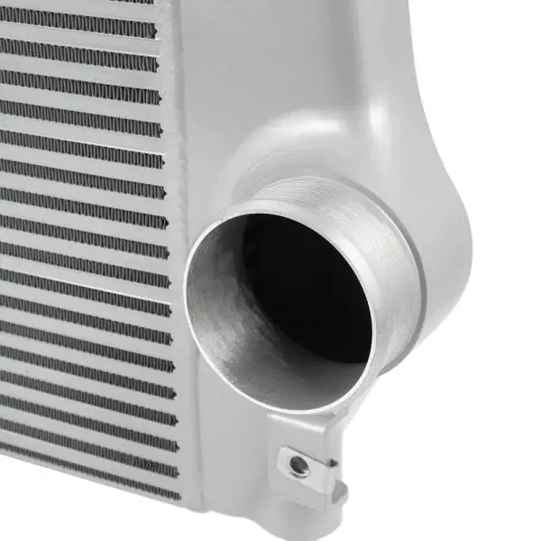 Mishimoto 17-19 GM L5P Duramax Intercooler Kit - Silver w/ Polished Pipes image 6