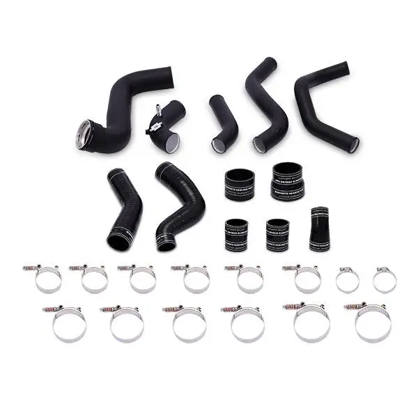 Mishimoto 2011-2014 Ford F-150 EcoBoost Silver Intercooler w/ Black Pipes image 2