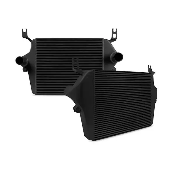 Mishimoto 03-07 Ford 6.0L Powerstroke Intercooler Kit w/ Pipes (Black) image 2
