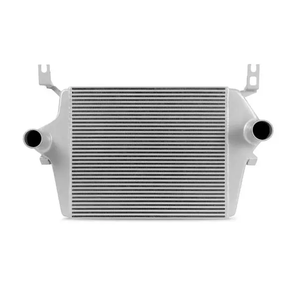 Mishimoto 99-03 Ford 7.3L Powerstroke PSD Silver Intercooler Kit w/ Black Pipes image 2
