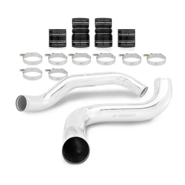 Mishimoto 99-03 Ford 7.3L Powerstroke PSD Silver Intercooler Kit w/ Polished Pipes image 5