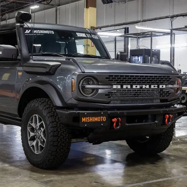 Mishimoto 2021+ Ford Bronco Modular Bumper License Plate Relocation image 2