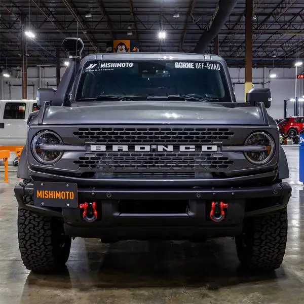 Mishimoto 2021+ Ford Bronco Modular Bumper License Plate Relocation image 3