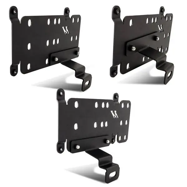 Mishimoto 2021+ Ford Bronco Plastic Bumper License Plate Relocation image 5