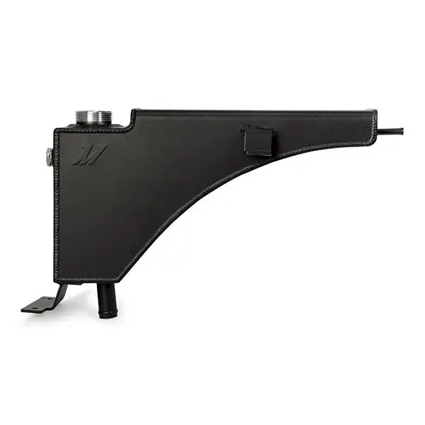Mishimoto 99-03 Ford 7.3L Powerstroke Aluminum Degas Tank - Micro-Wrinkle Black image 2