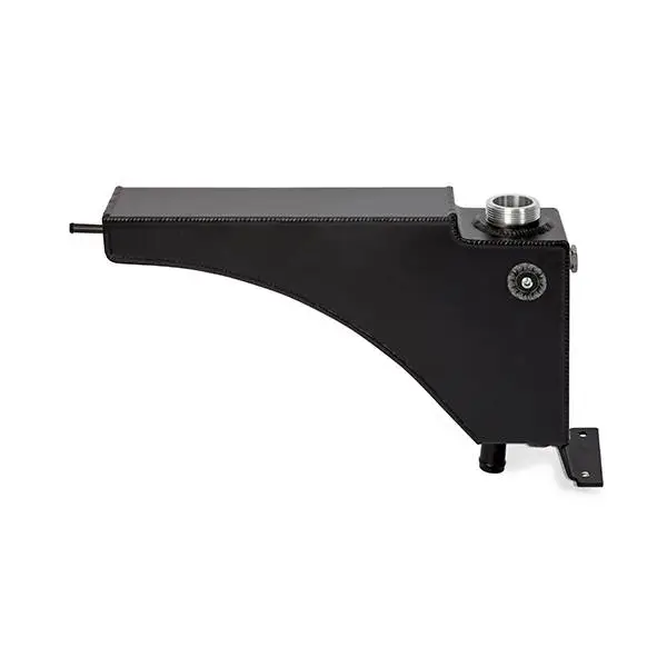 Mishimoto 99-03 Ford 7.3L Powerstroke Aluminum Degas Tank - Micro-Wrinkle Black image 3