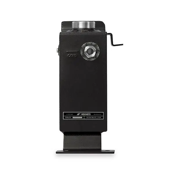 Mishimoto 99-03 Ford 7.3L Powerstroke Aluminum Degas Tank - Micro-Wrinkle Black image 5
