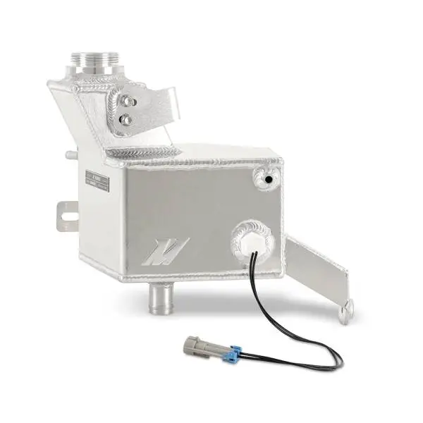 Mishimoto 13-2018 Ram 6.7L Cummins Aluminum Degas Tank - Natural image 2