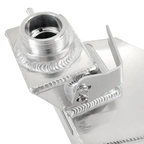 Mishimoto 13-2018 Ram 6.7L Cummins Aluminum Degas Tank - Natural image 8