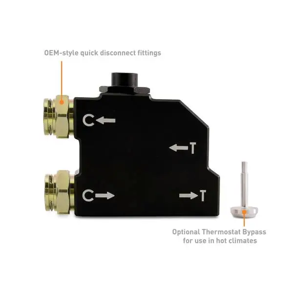 Mishimoto 2013+ Dodge Ram 6.7L Cummins Thermal Bypass Valve Kit image 2