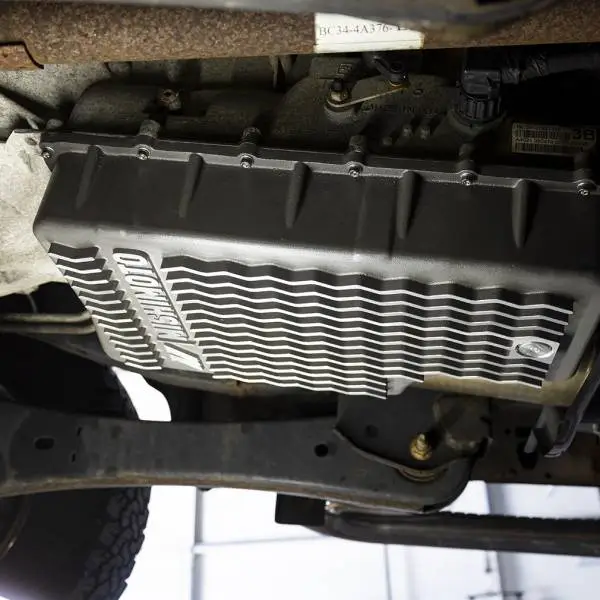 Mishimoto 2011+ Powerstroke 6R140 Transmission Pan - Cast - GR image 12