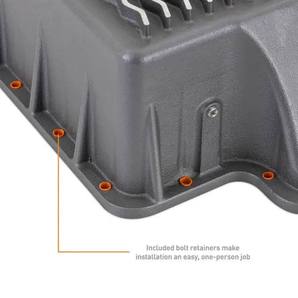 Mishimoto 89-10 Powerstroke E4OD 4R100 5R110 Trans Pan Cast GR image 3