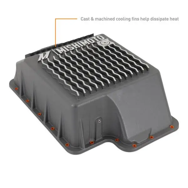 Mishimoto 89-10 Powerstroke E4OD 4R100 5R110 Trans Pan Cast GR image 11
