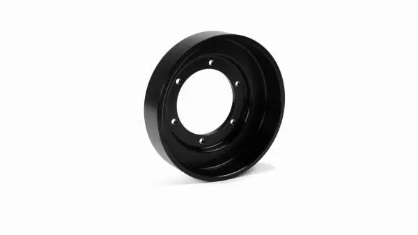 Fleece Performance 03-12 Dodge 2500/3500 Cummins Fan Drive Pulley (Black Finish) image 2