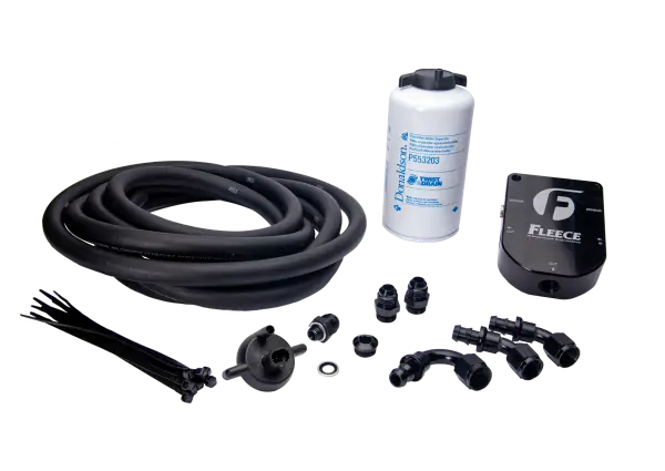 Fleece Performance 98.5-02 Dodge Cummins Auxiliary Fuel Filter Kit