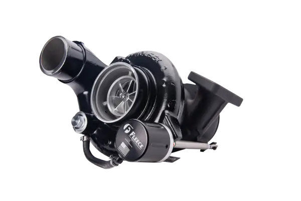 Fleece Performance 03-04 Dodge 5.9L Cummins 63mm Billet Holset Cheetah Turbocharger image 2