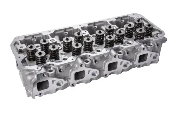 Fleece Performance 01-04 GM Duramax LB7 Freedom Cylinder Head w/Cupless Injector Bore (Driver Side) image 4