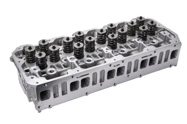 Fleece Performance 01-04 GM Duramax LB7 Freedom Cylinder Head w/Cupless Injector Bore (Driver Side) image 6