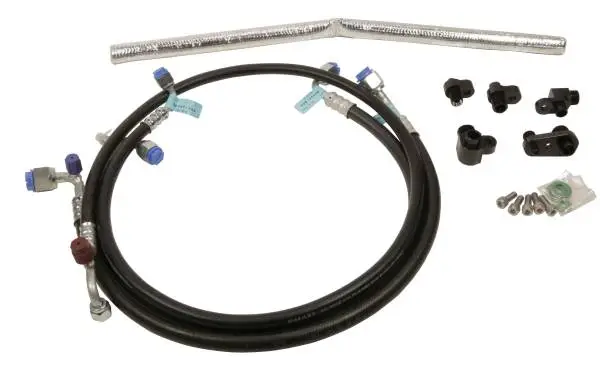 Fleece Performance 13-16 Dodge 6.7L Cummins 2nd Gen Swap Kit A/C Line Reroute Kit
