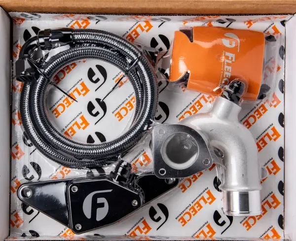 Fleece Performance 2019+ Ram 2500/3500 Cummins 6.7L Coolant Bypass Kit image 7