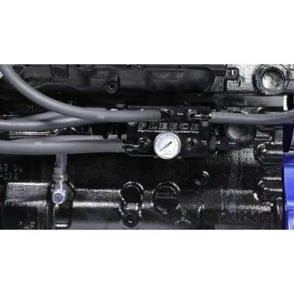 Fleece Performance Regulated Return Fuel Distribution Block 07.5-16 Cummins image 2