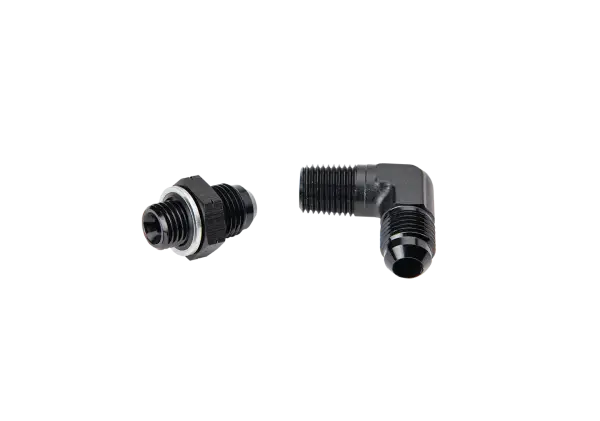Fleece Performance 03-15 Cummins Turbo Oil Feed Line Kit for S300/S400 Turbos in 2nd Gen Location image 3