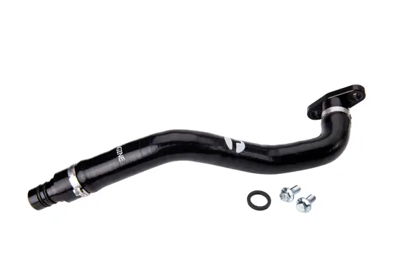 Fleece Performance 19-22 Dodge 2500/3500 6.7L Cummins Turbo Drain Tube Kit image 3