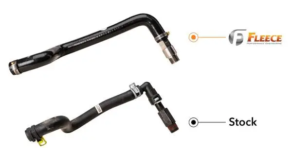 Fleece Performance 03-24 Ram 2500/3500 Cummins Heater Core Replacement Hose & Fitting image 4
