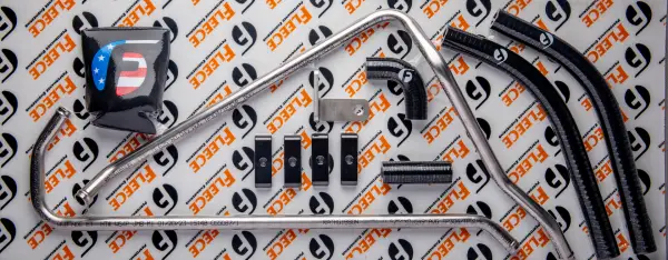 Fleece Performance 89-98 Dodge 2500/3500 5.9L 12V Cummins Replacement Heater Core Line Kit image 2