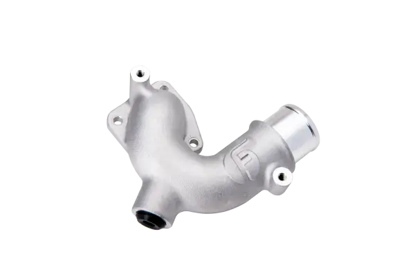Fleece Performance 98.5-07 Dodge 2500/3500 Cummins Replacement Thermostat Housing w/Aux Port image 2