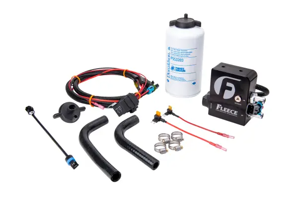 Fleece Performance 11-16 GM 2500/3500 Duramax Auxiliary Heated Fuel Filter Kit image 2