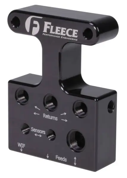 Fleece Performance 07.5-09 Dodge 6.7L Cummins 3rd Gen Fuel Distribution Block image 3