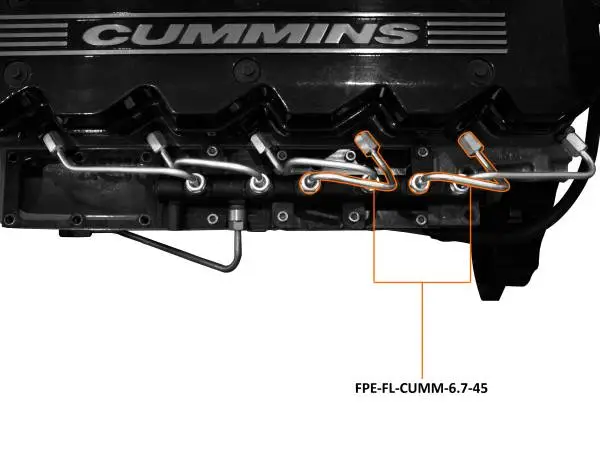 Fleece Performance 07.5-18 Dodge Ram 2500/3500 6.7L Cummins Fuel Injection Line (4 & 5) image 3