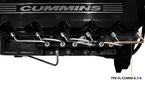 Fleece Performance 07.5-18 Dodge Ram 2500/3500 6.7L Cummins Fuel Injection Line (6) image 3