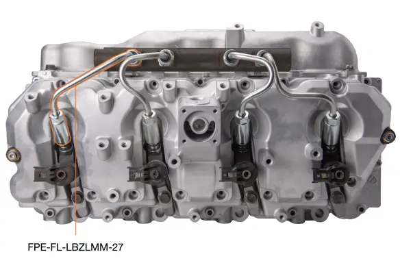 Fleece Performance 06-10 GM 2500/3500 Duramax LBZ/LMM High Pressure Injection Line (No. 2 & 7) image 2