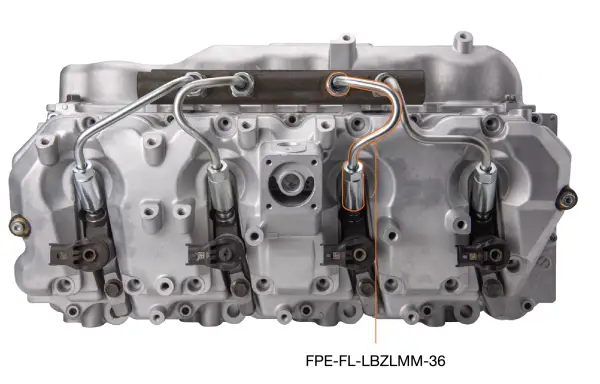 Fleece Performance 06-10 GM 2500/3500 Duramax LBZ/LMM High Pressure Injection Line (No. 3 & 6) image 2