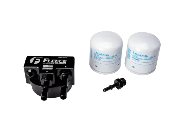 Fleece Performance 11-24 Ford Powerstroke 6.7L Engine Mounted Fuel Filter Assembly image 2