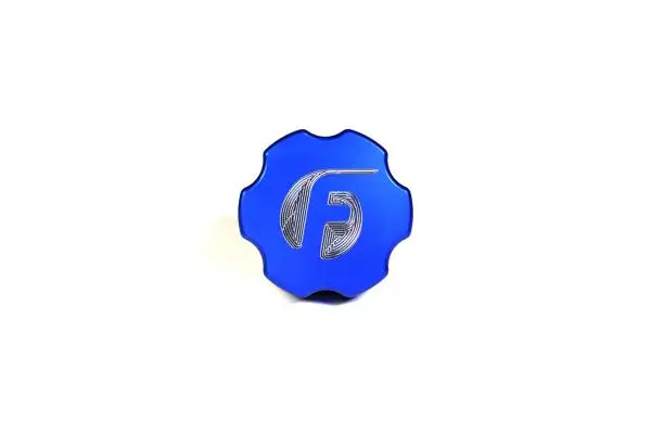 Fleece Performance 03-20016 Cummins Billet Oil Cap Cover - Blue