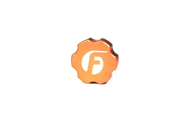 Fleece Performance 03-20016 Cummins Billet Oil Cap Cover - Orange image 2