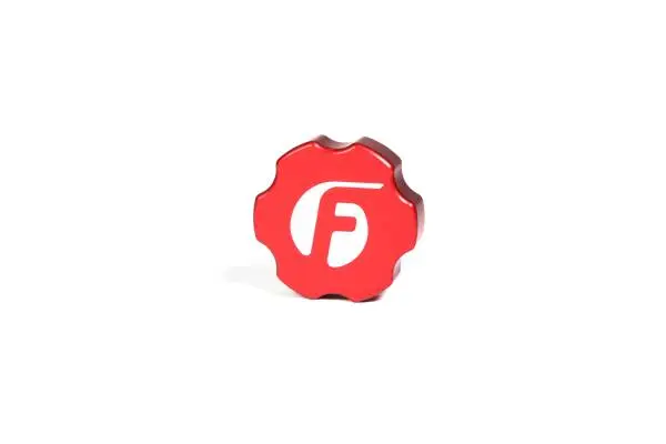 Fleece Performance 03-20016 Cummins Billet Oil Cap Cover - Red image 2
