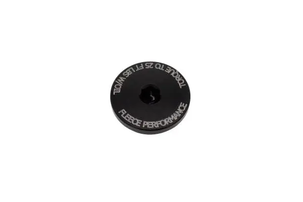 Fleece Performance 01-13 GM Duramax 6.6L Duramax Turbo Thermostat Delete Plug image 2